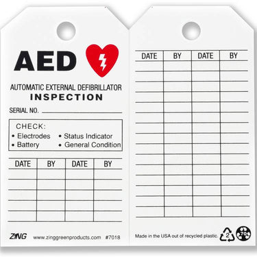 ZING Eco Safety Tag, 10/Pack- Model 7018